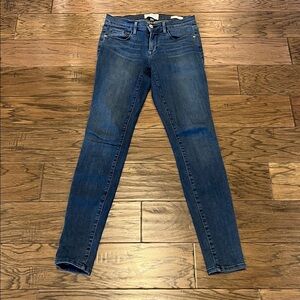 Frame Denim Le Skinny de Jeanne Mid Rise Size 25